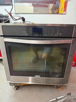 Whirlpool 30" Single Electric Wall Oven – WOS51EC0AS02 – Working When Removed – $200 OBO