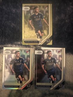 Milan Iloski Topps Chrome MLS 2026 /Xi gold refractor