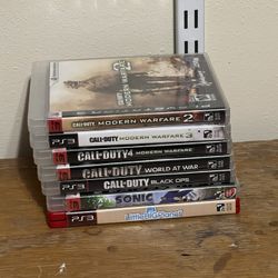7 PS3 Games 