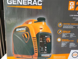 Generac 2500w inverter generator