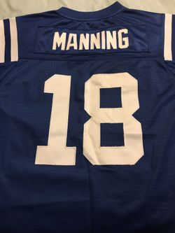 NFL Colts Peyton Manning Jersey size L (14-16)