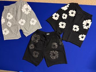 Denim Tears Cotton Wreath Shorts