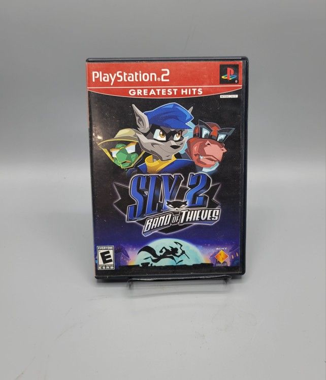 Sly 2: Band of Thieves (Sony PlayStation 2, PS2) With Manual
