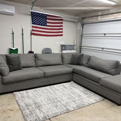 Large Grey Sectional 