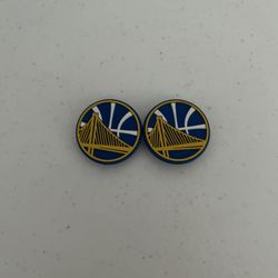Golden State Warriors Basketball  Sports Charm For Crocs Shoe Charms - 2 Pieces