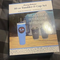 Tumbler & 2 12 Oz Cups Sets