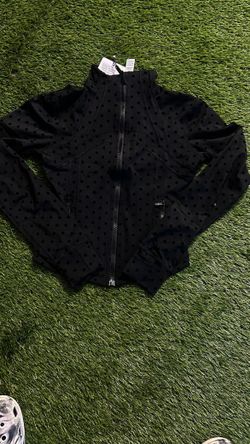 Lululemon jacket size 8 pokadot pattern