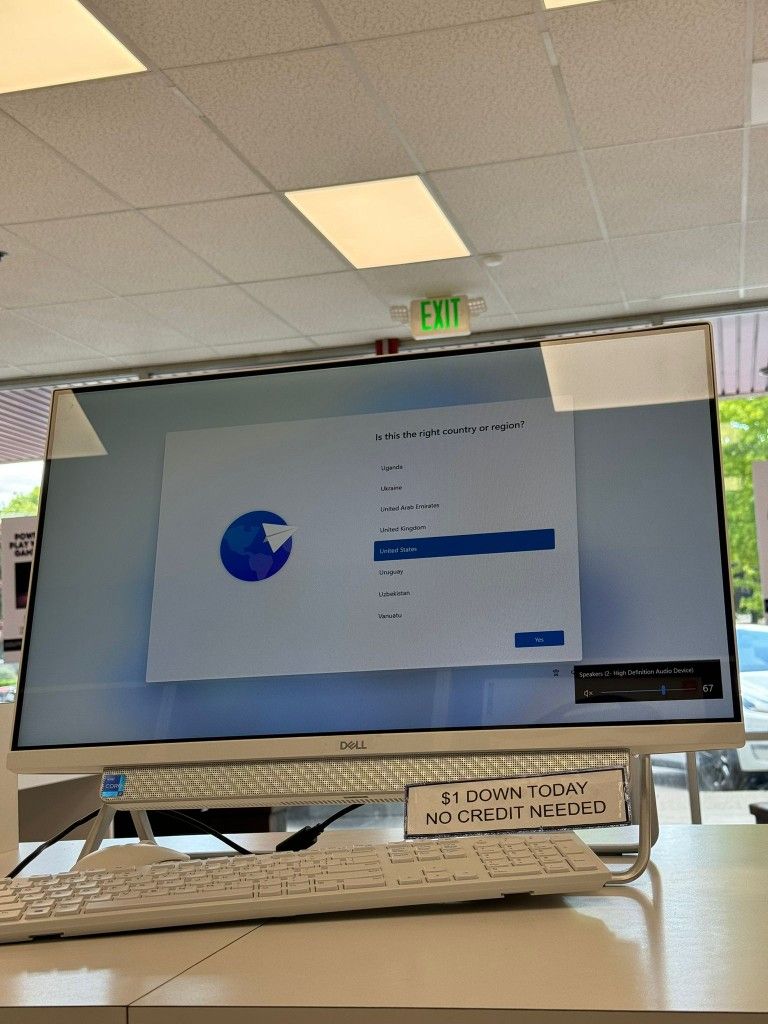 Dell Inspiron 7700 - 27 Inch All In One Desktop Computer - Pay $1 DOWN AVAILABLE - NO CREDIT NEEDED