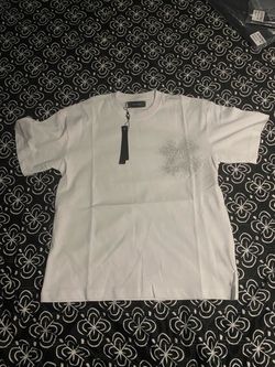 Amiri White Crystal Graphic T-Shirt