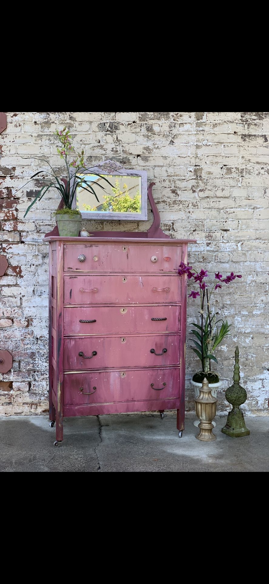 Stunning antique dresser