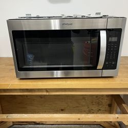 Whirlpool Over The Oven Microwave 
