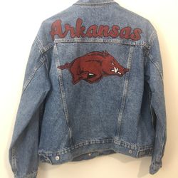 Old Navy vintage Arkansas  denim jacket