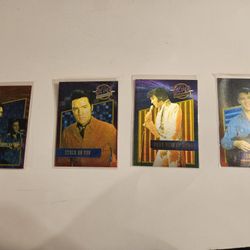 4 ELVIS PRESLEY DUFEX CARDS