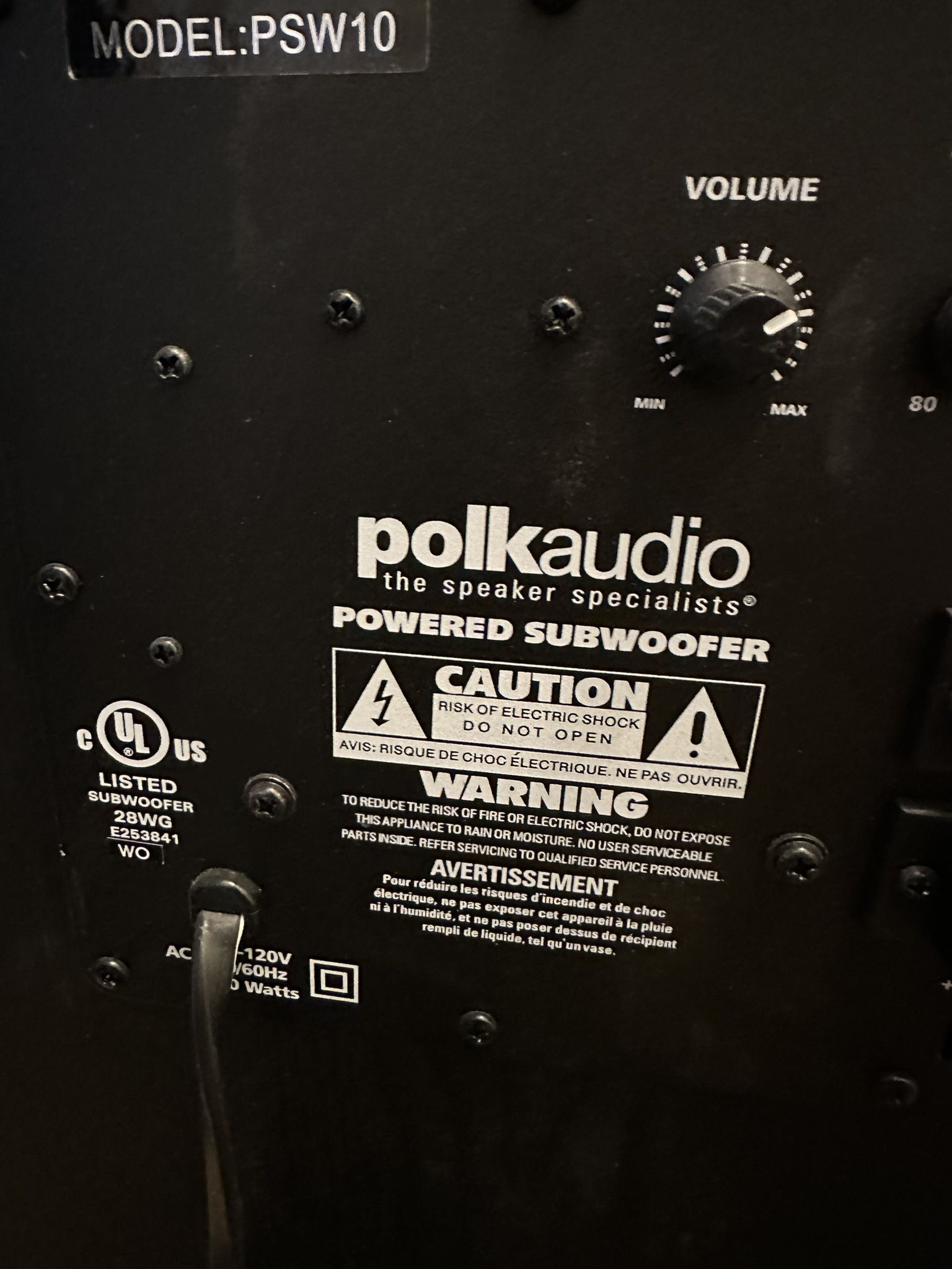 Polk Subwoofer