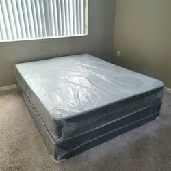 NEW TWIN-SIZE MATTRESS AND BOX SPRING 💤