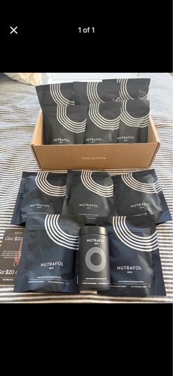 Nutrafol men’s hair growth supplement