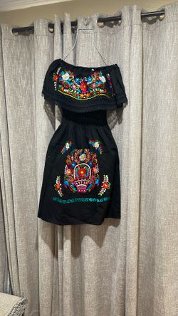 Large Mexican Fiesta Dress 