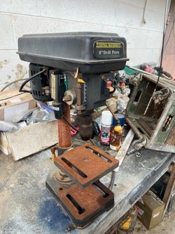 Central machinery 8” drill press