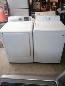 Samsung Washer and Dryer Set