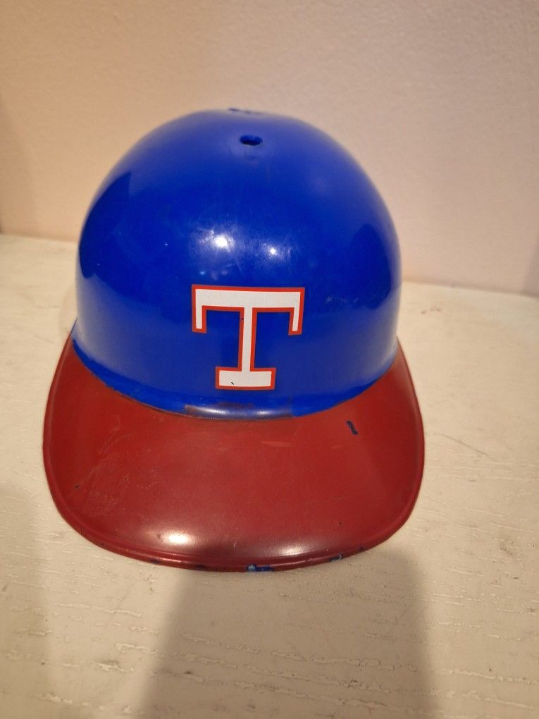 Vintage Texas Rangers Replica Batting Helmet 