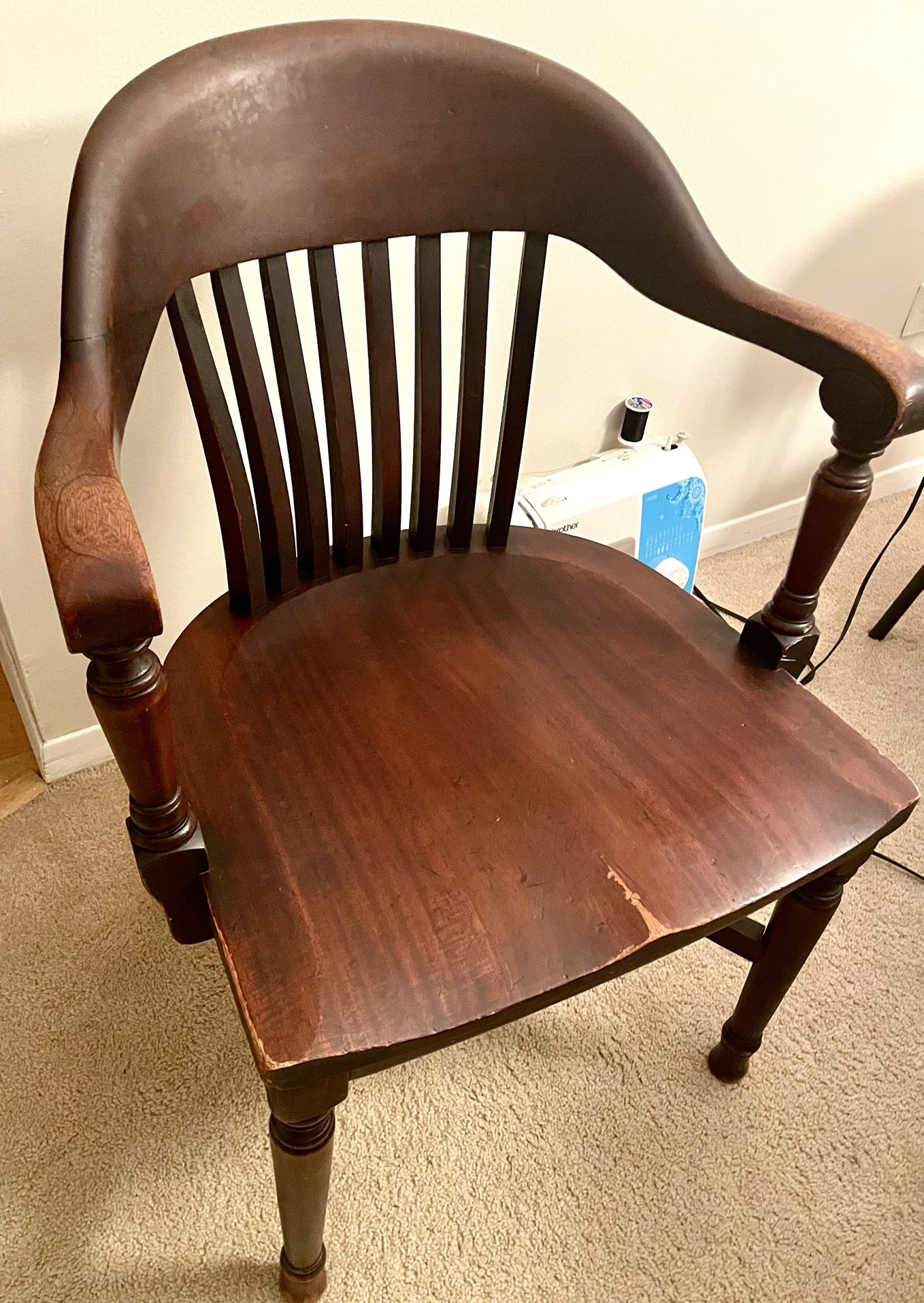 Beautiful 1928 Bankers Chair