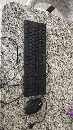 Keyboard With Bluetooth Mouse