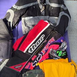 Motorcycle Jacket And Pants 