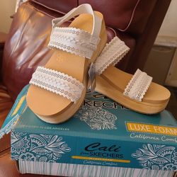 Skechers Cali Adjustable Sandals 6.5