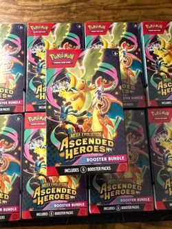 Pokemon Ascended Heroes Booster Bundles