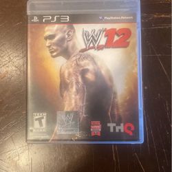 WWE 12 PS3