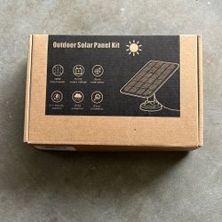 Outdoor Solar Panel Kit
