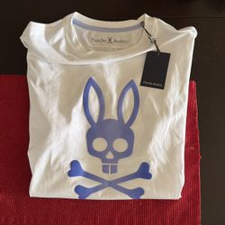 Psycho Bunny, White T-Shirt