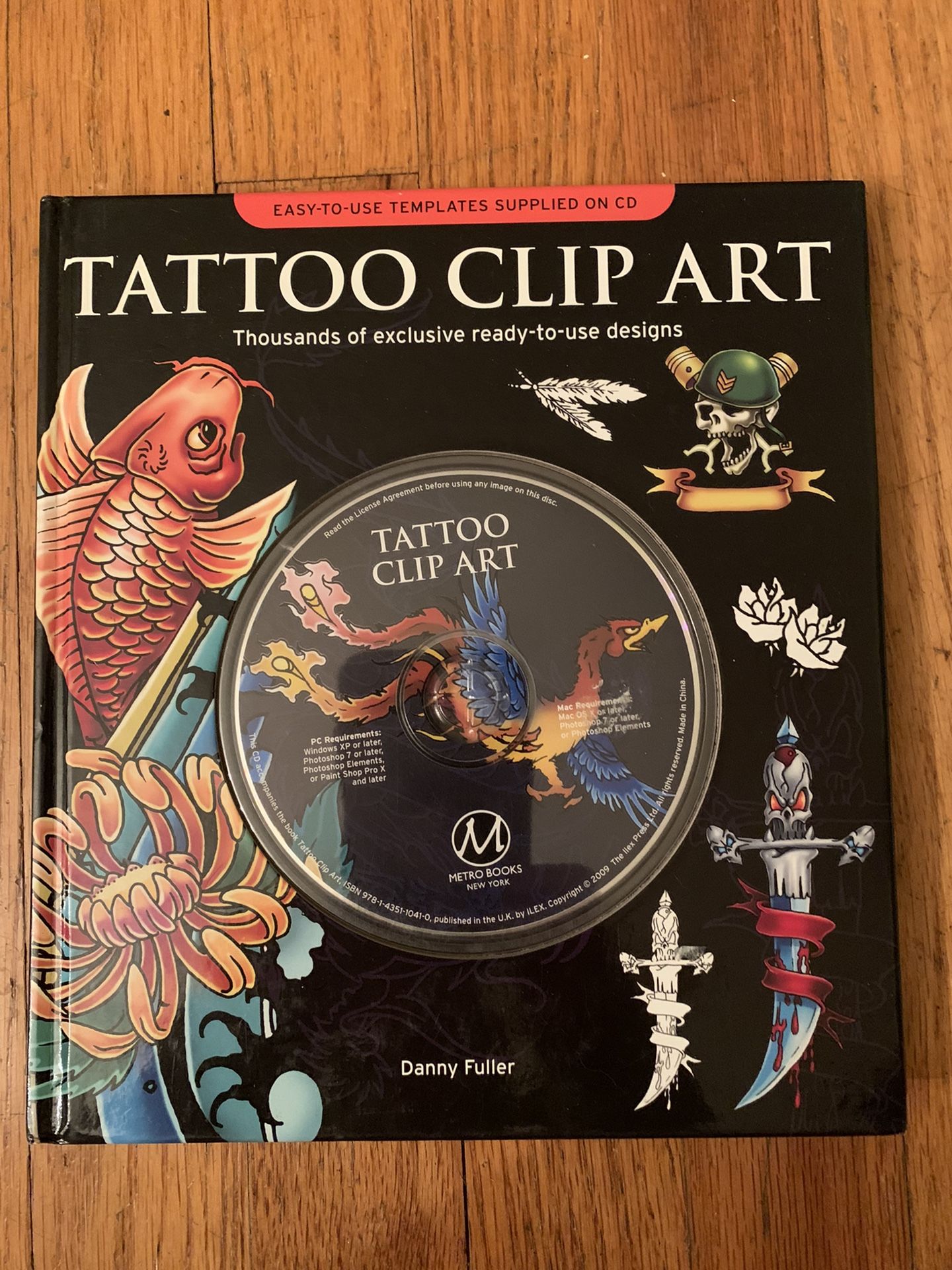 Tatoo Clip Art Book + CD