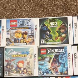 Nintendo 3DS And DS Games  $5 Each