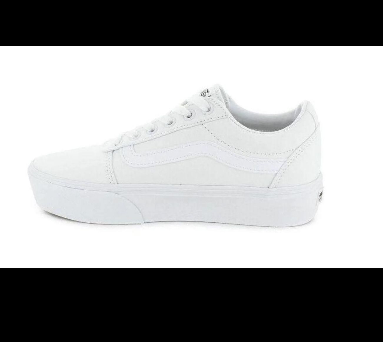 Brand New Platform white Vans