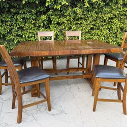 Wood Dining set