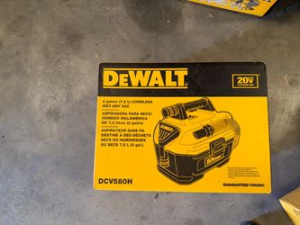 Brand new Dewalt cordless shop vac