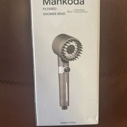 Mankoda Filtered Shower Head with Handheld & High Pressure 25$