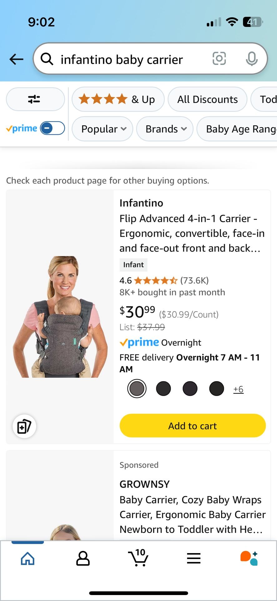Infantino Baby Carrier