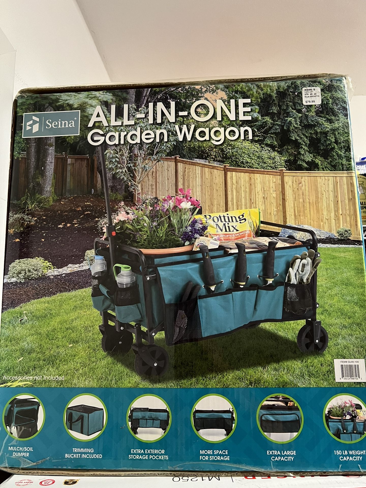 All In One Garden Wagon - Siena NEW