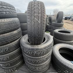 Used set 255/70/17 Generals grabber HTS tires