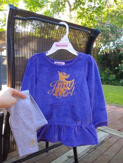 Juicy Couture 2T 2-pieces set