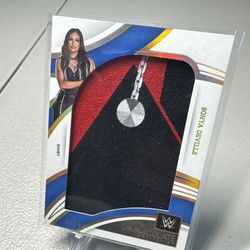 2022 Immaculate Collection WWE Jumbo Memorabilia Shirt #JMSDV Sonya Deville /50
