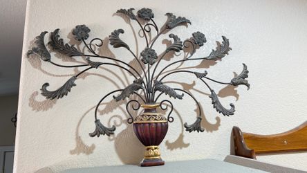 Metal wall decorations