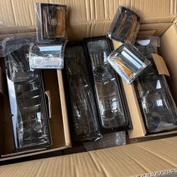  Headlights and Corner/ Bumper Light 94-00 GMC C/K C10 , Suburban