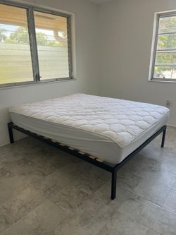 Cama con colchón