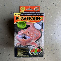 Zoo Med Powersun UV 100W Reptile Lightbulb 
