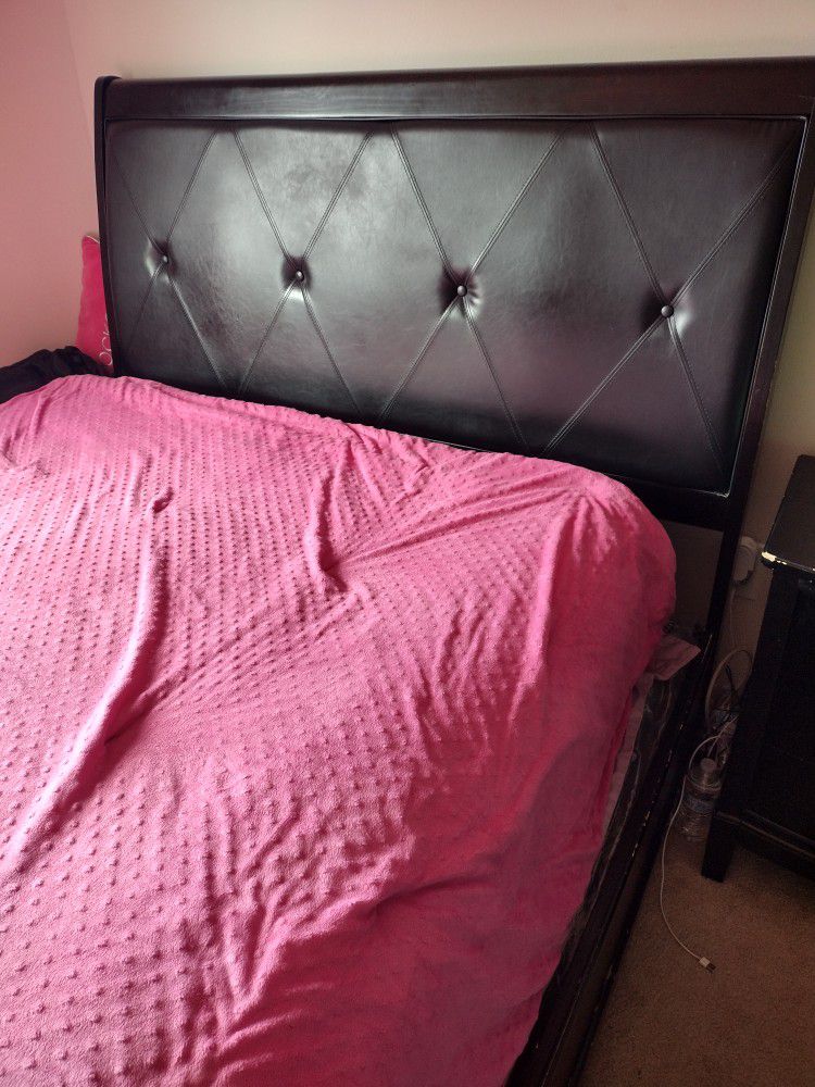 Black Queen Size Bed Frame