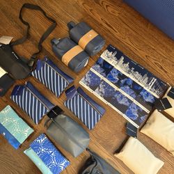 Airline Business Class Amenity Kits & Travel Pouches – $5 Each