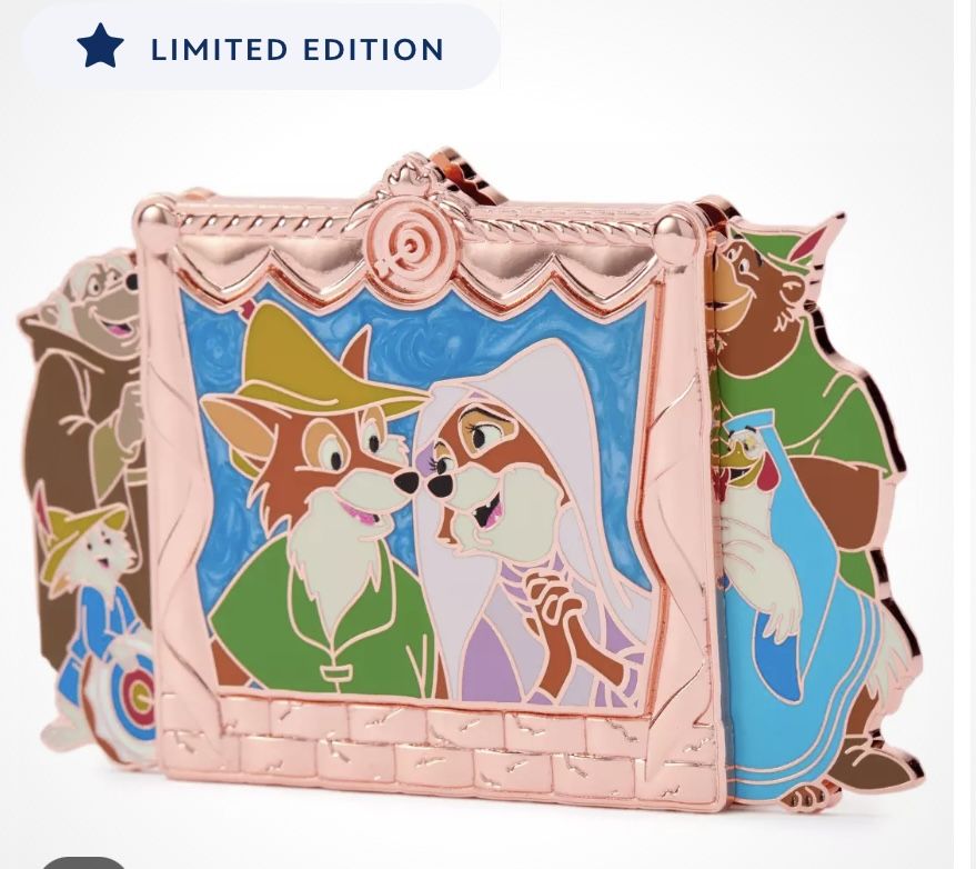 Disney Robin Hood Happily Ever After Limited Edition Slider Pin ‼️IN HAND‼️